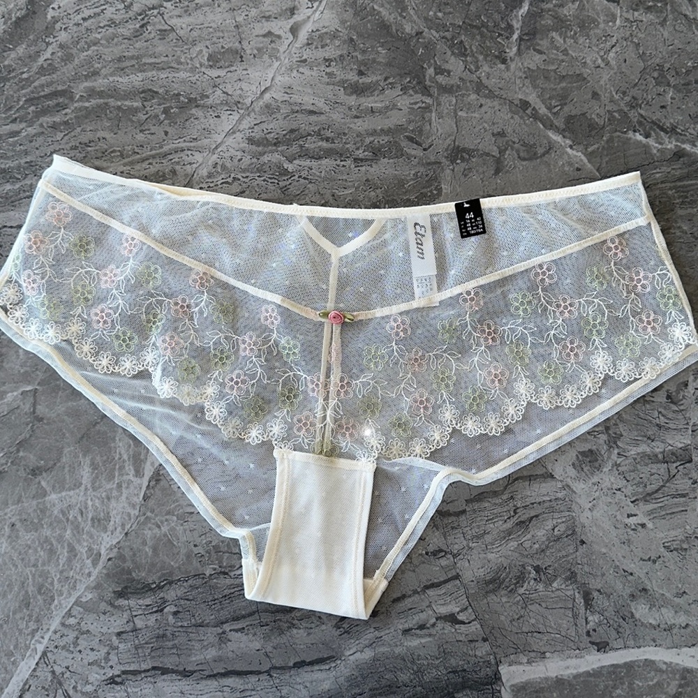 New Etam mesh underwear size 44
